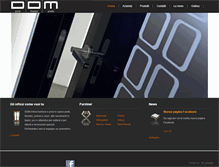 Tablet Screenshot of ddm-infissi.it